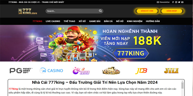 Trang chủ nhà cái 777king